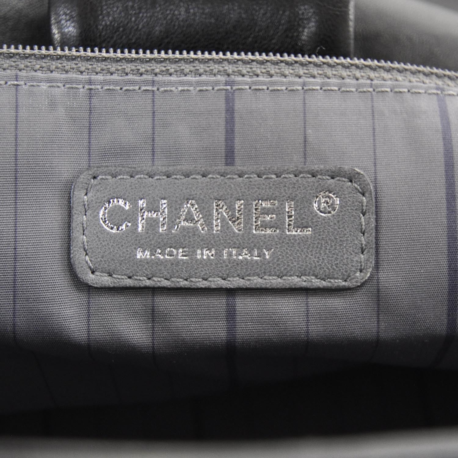 Chanel Lambskin Studded Flap Black 8 of 11