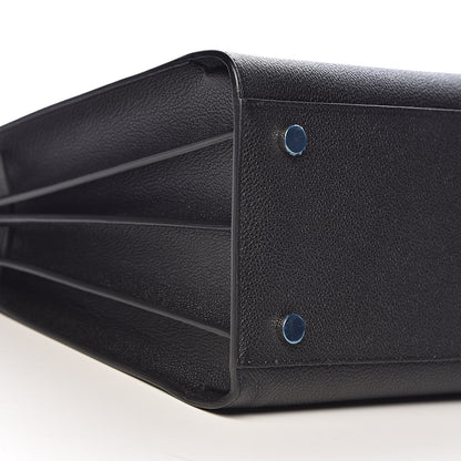 Saint Laurent Grained Calfskin Small Sac De Jour Black 9 of 11
