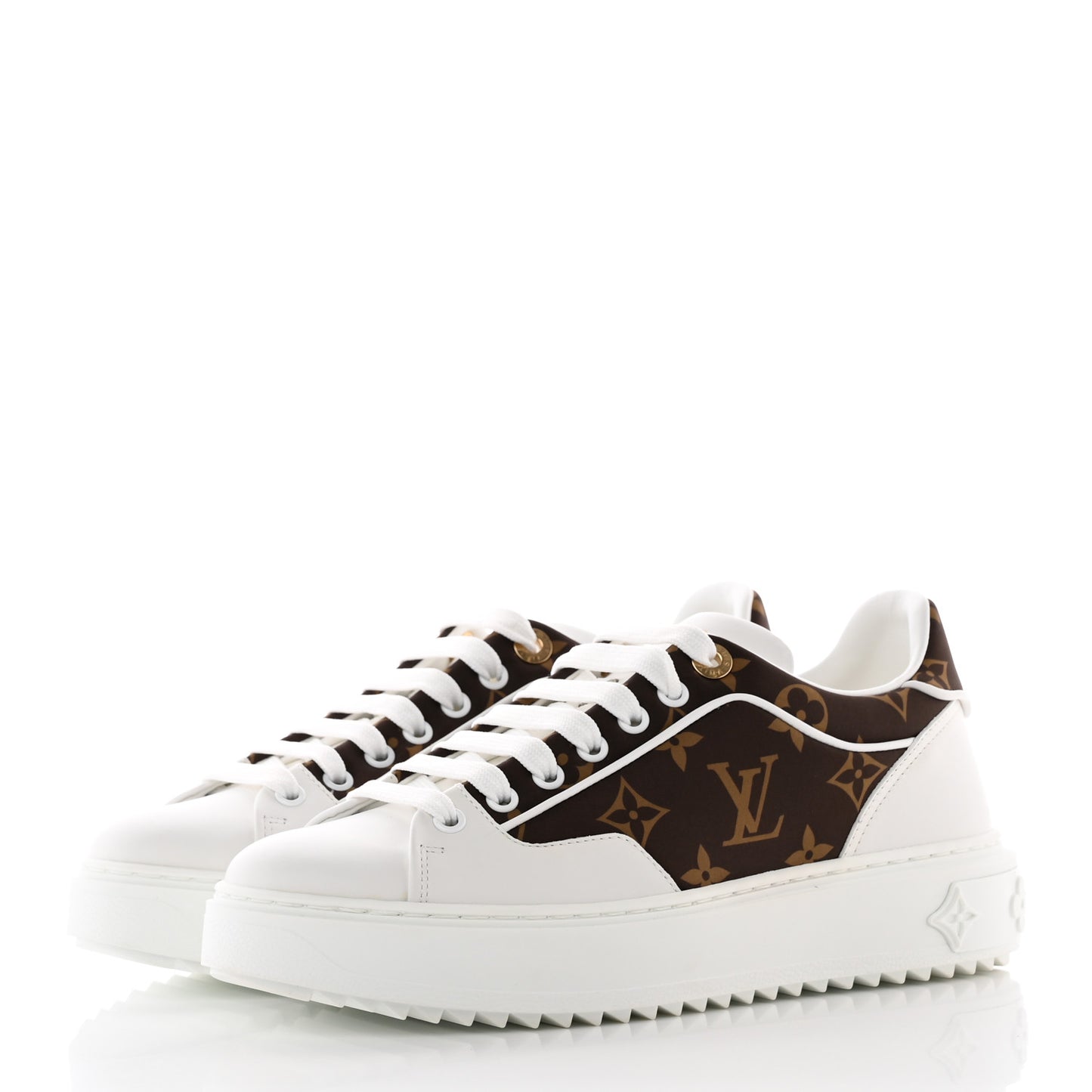 Monogram Nylon Time Out Sneakers 38