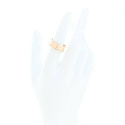 Van Cleef & Arpels 18K Rose Gold Perlee Signature Ring 52 6 2 of 6