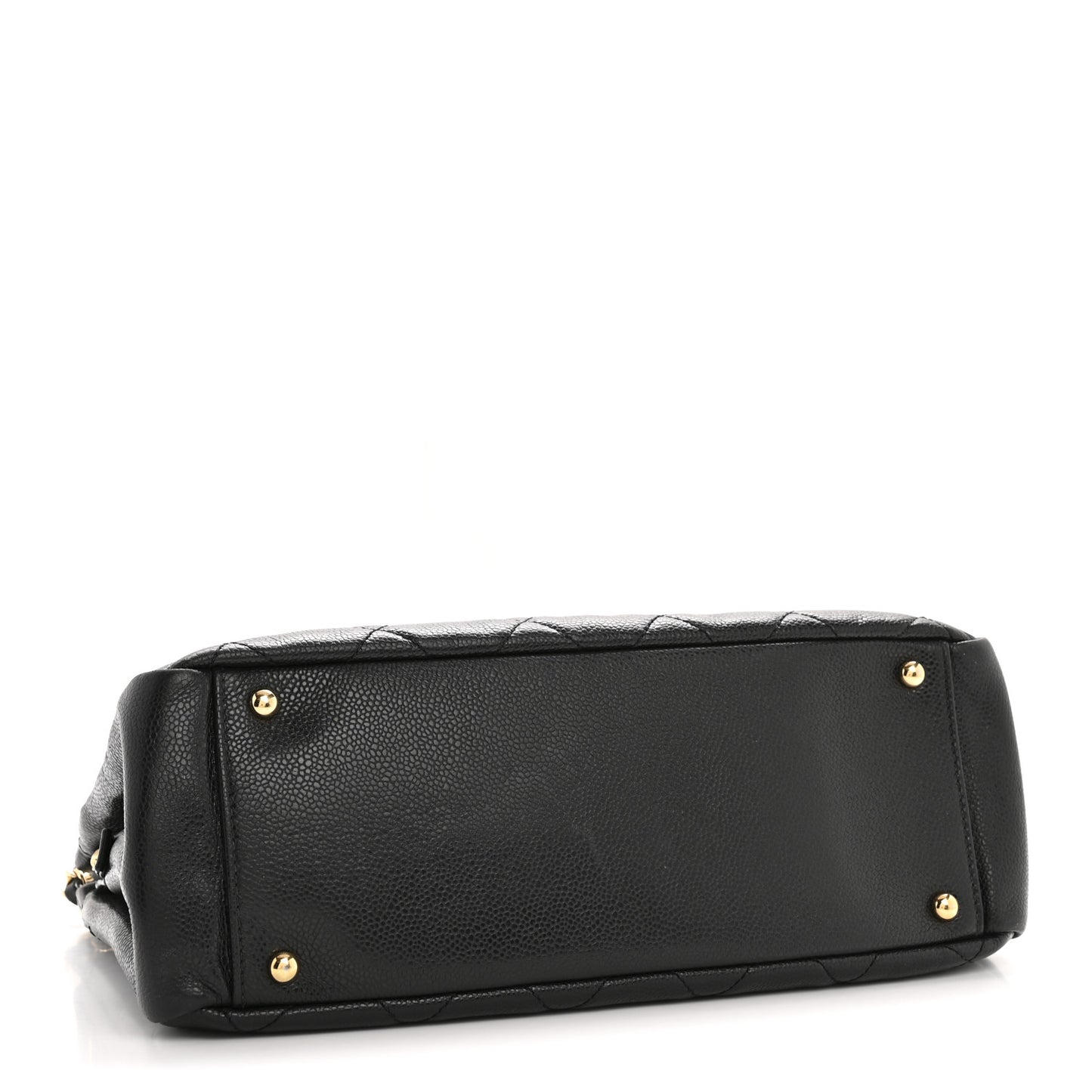 Caviar Quilted CC Timeless Soft Tote Black
