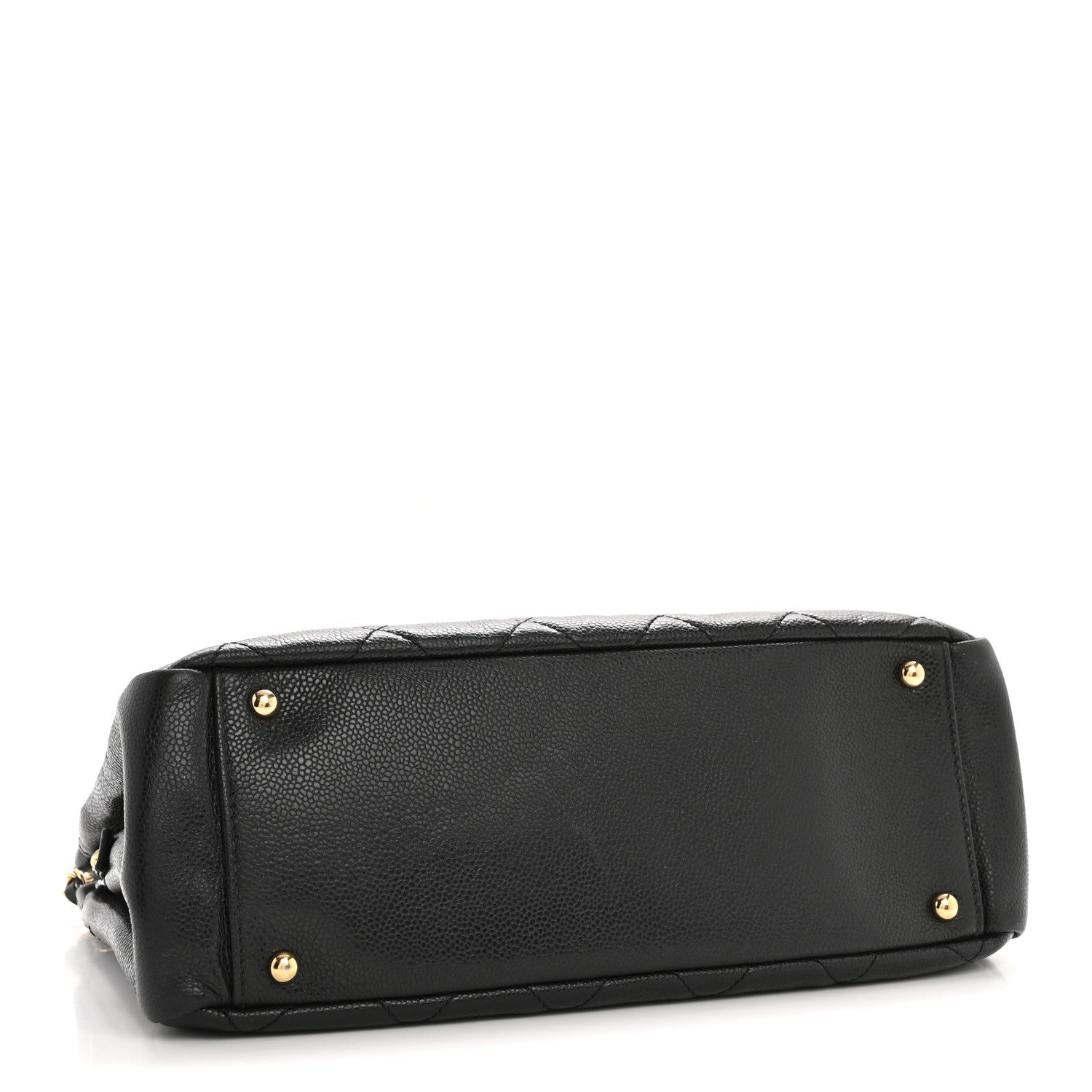 Chanel Caviar Quilted CC Timeless Soft Tote Black 4 of 13