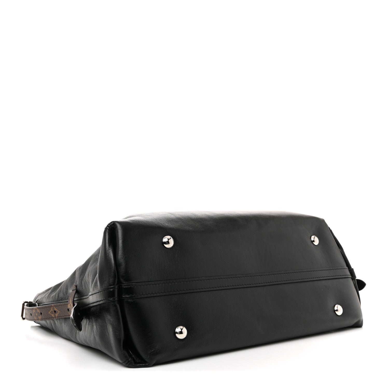 Louis Vuitton Lambskin CarryAll Vibe MM Black 5 of 10
