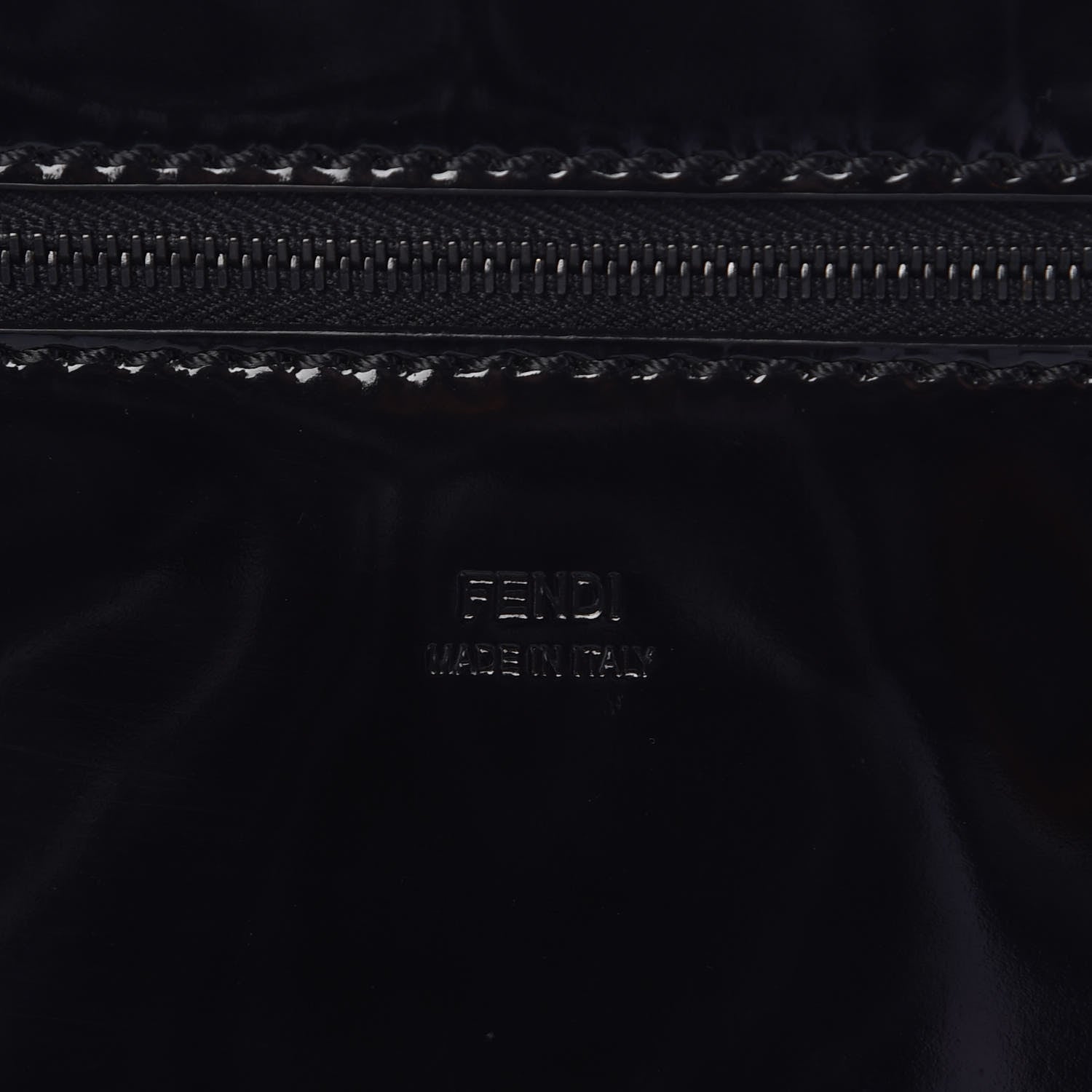 Fendi Felt Large 2Jours Tote Light Grey Black 7 of 7