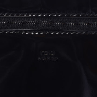 Fendi Felt Large 2Jours Tote Light Grey Black 7 of 7