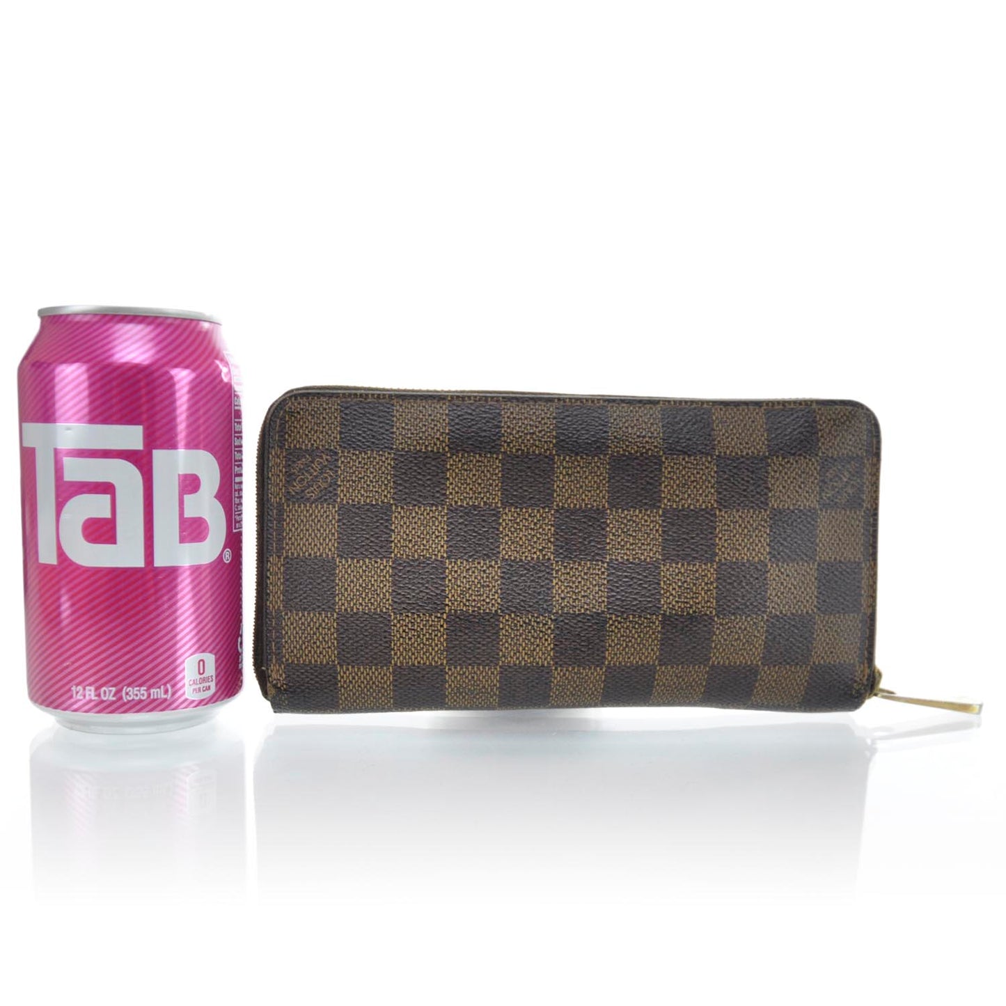 Damier Ebene Zippy Wallet