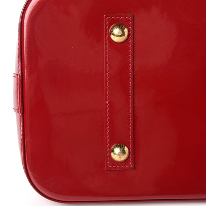 Louis Vuitton Vernis Alma GM Pomme D'Amour 16 of 18