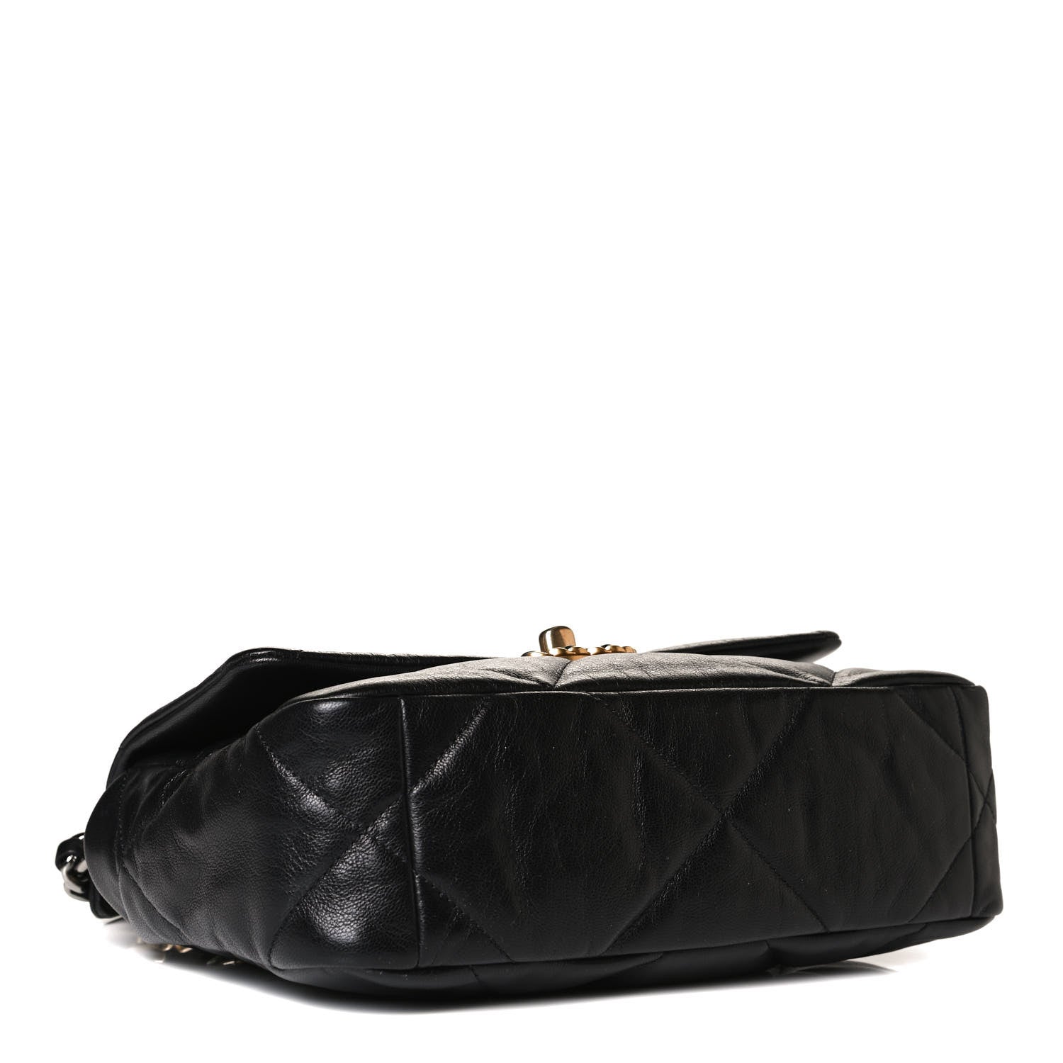 Chanel Lambskin Quilted Medium Chanel 19 Flap Black 4 of 11