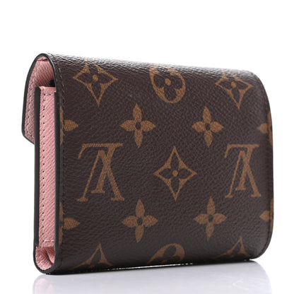 Louis Vuitton Monogram Victorine Wallet Rose Ballerine 3 of 9