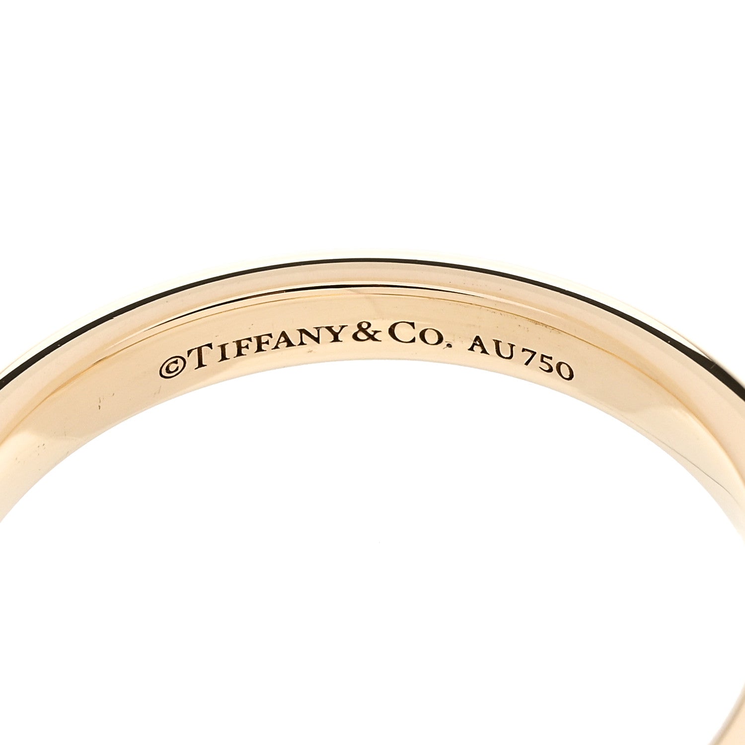 Tiffany 18K Yellow Gold 8mm Hardwear Ball Ring 52 6 4 of 6