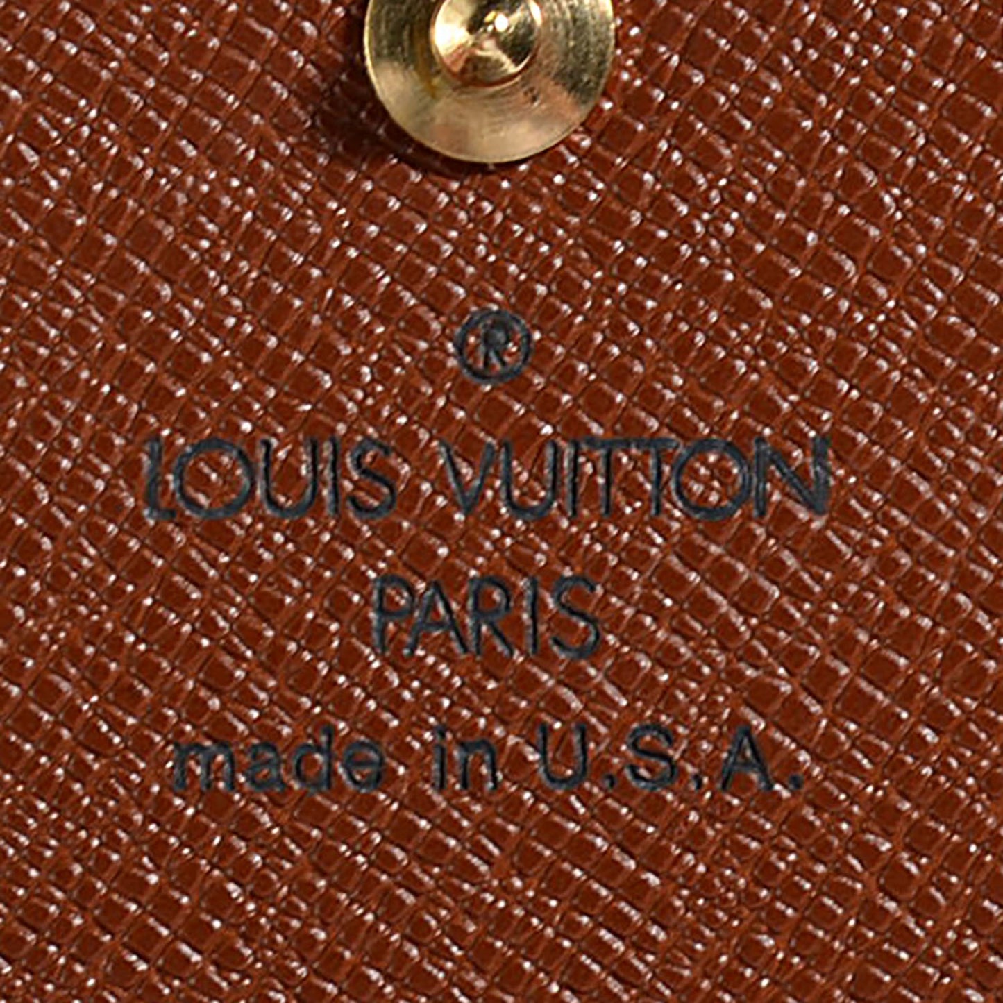 Monogram Porte-Monnaie Billets Tresor Wallet