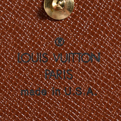 Louis Vuitton Monogram Porte-Monnaie Billets Tresor Wallet 6 of 7