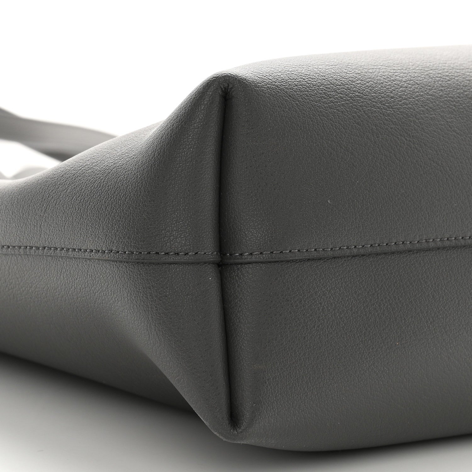 Saint Laurent Calfskin North-South Shopping Tote Storm 9 of 11