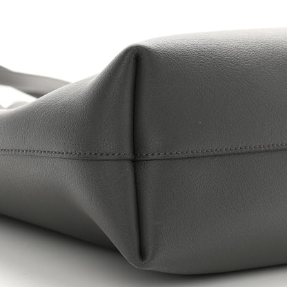 Saint Laurent Calfskin North-South Shopping Tote Storm 9 of 11