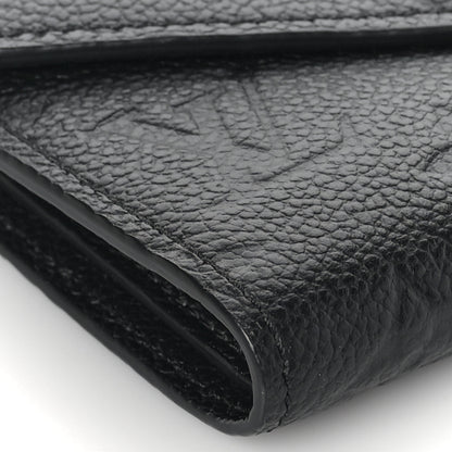 Louis Vuitton Empreinte Victorine Wallet Black 7 of 8