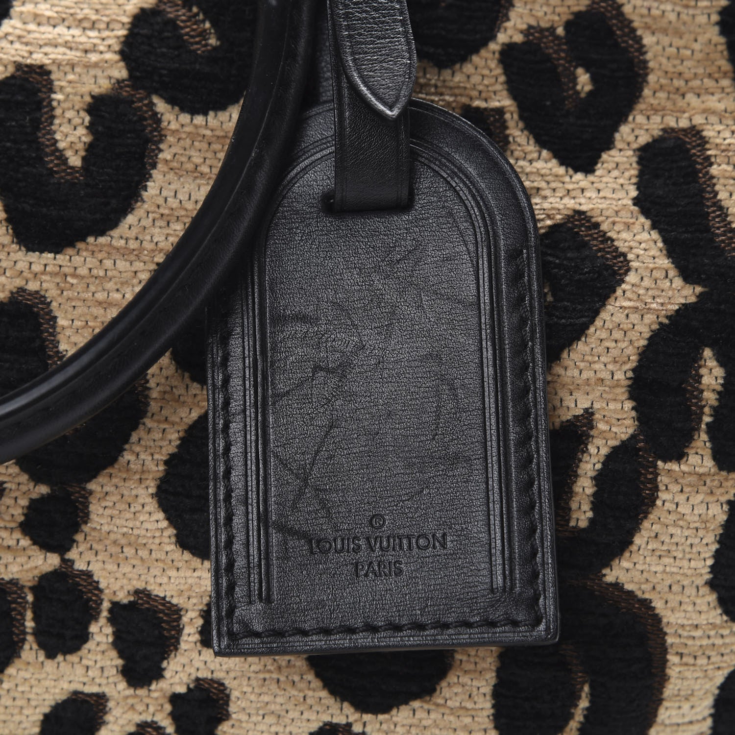 Louis Vuitton Jacquard Velvet Leopard Print Stephen Sprouse Speedy 18 of 20