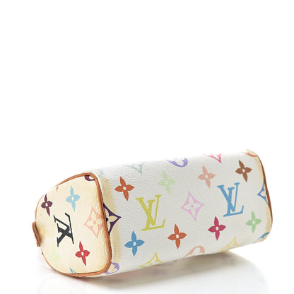 Louis Vuitton Monogram Multicolor Mini Sac HL Speedy White 4 of 11
