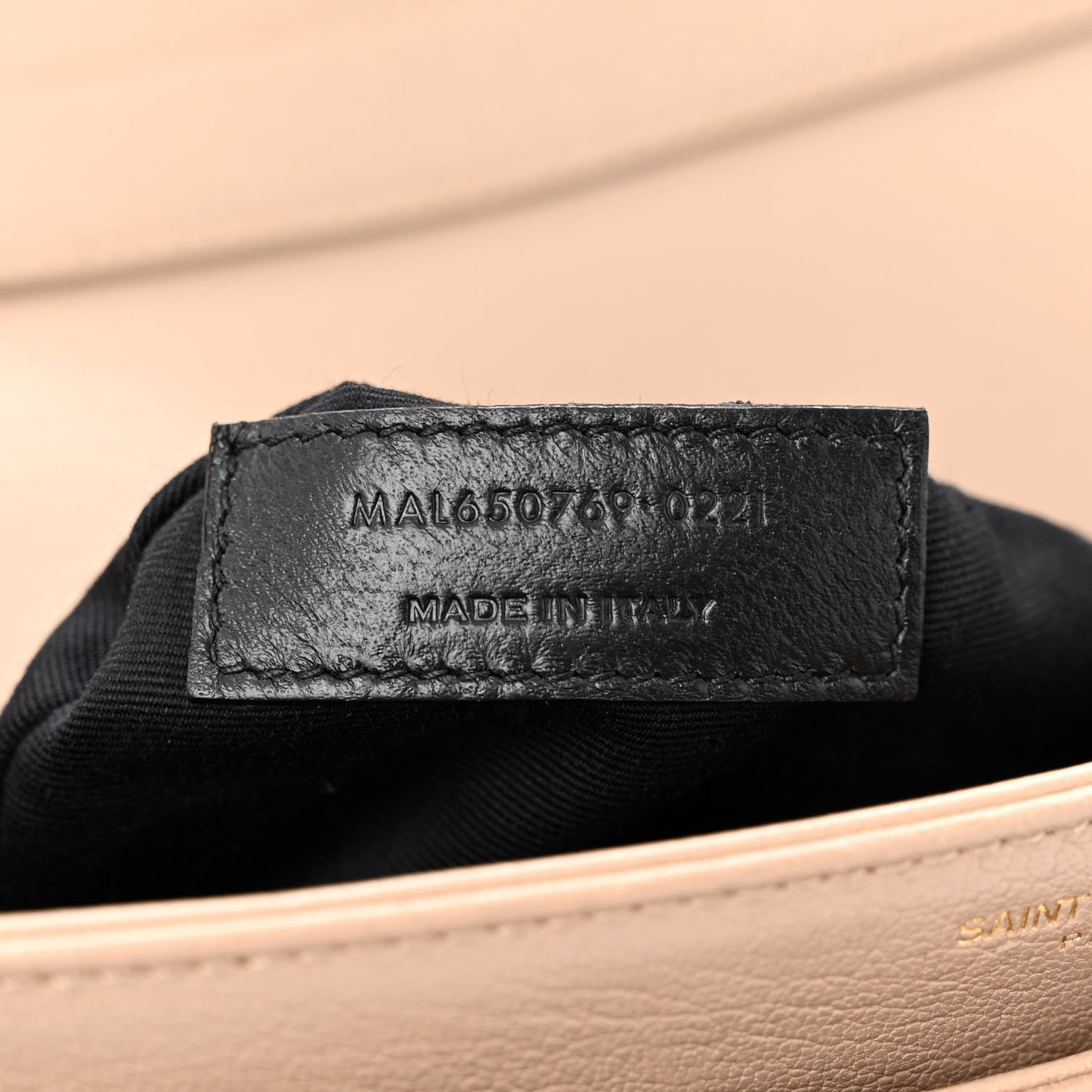 Lambskin Quilted Mini Becky Chain Bag Gold Sand