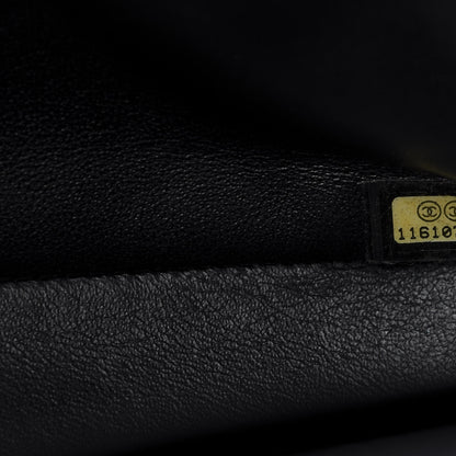 Chanel Caviar Quilted Jumbo Single Flap Black 9 of 10
