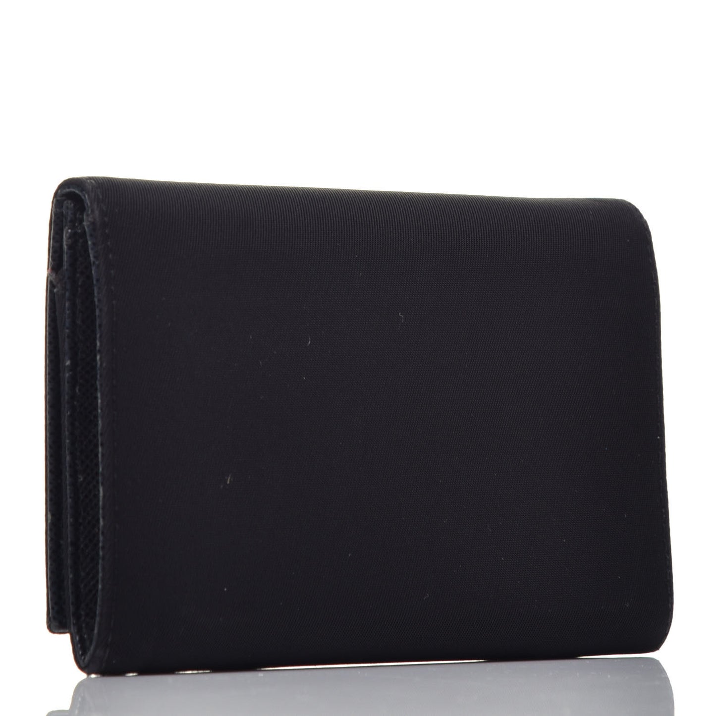 Tessuto Nylon Card Holder Black