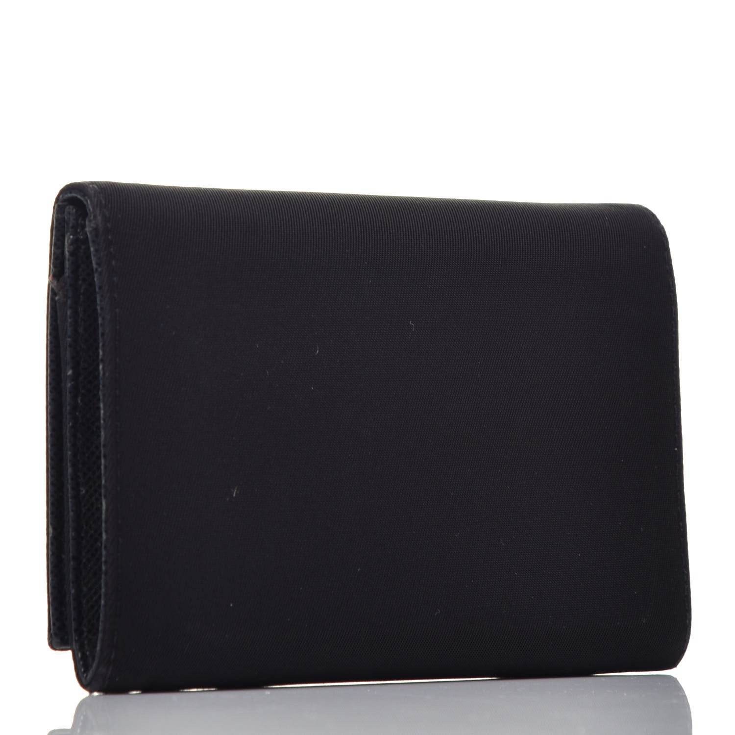 Prada Tessuto Nylon Card Holder Black 3 of 8