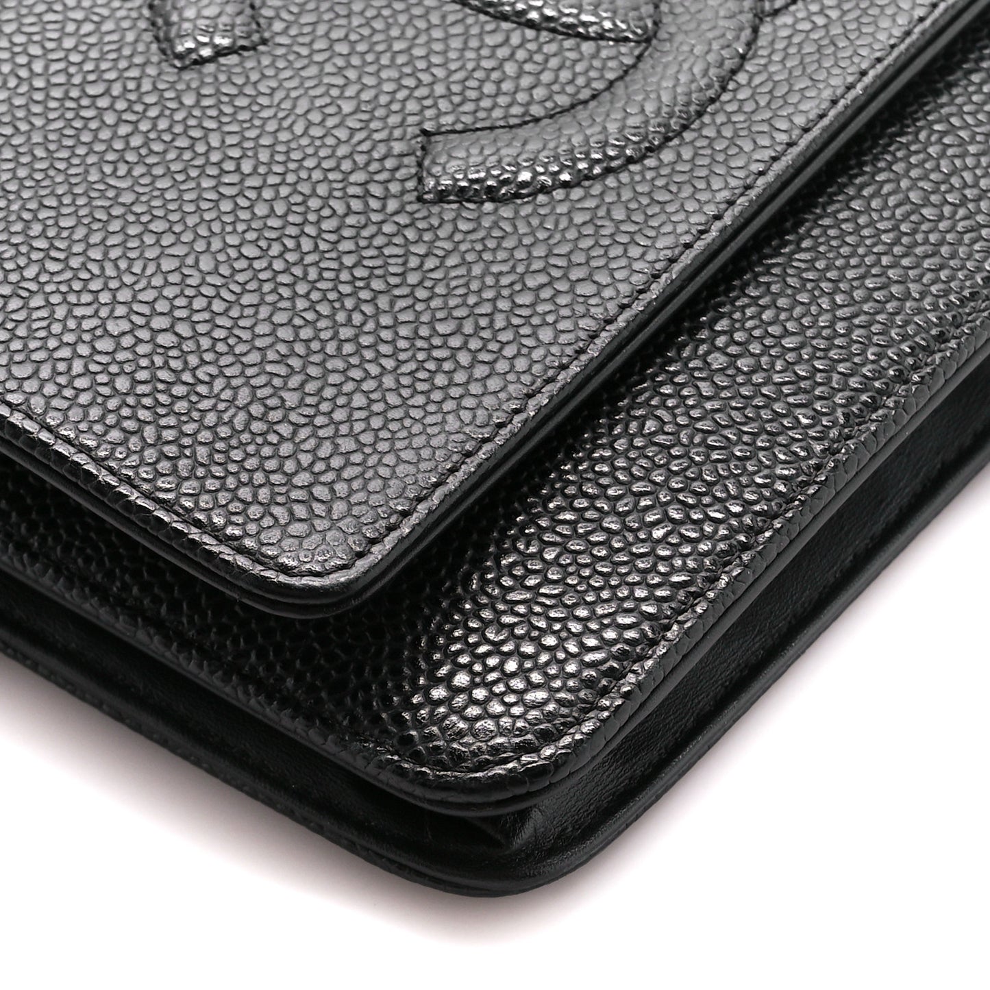 Caviar Timeless CC Wallet on Chain WOC Black