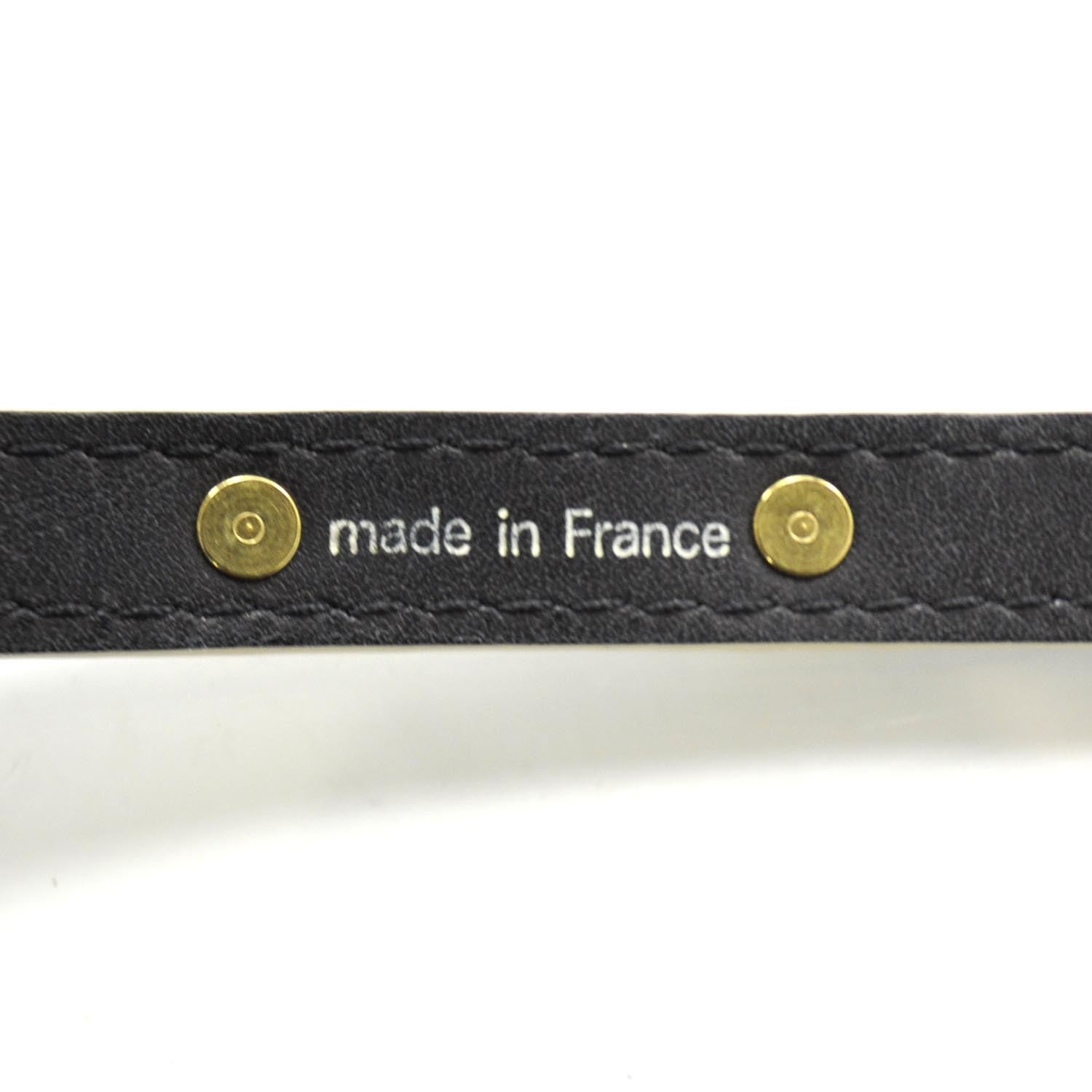 Louis Vuitton Suhali Double Tour Bracelet Black 4 of 6