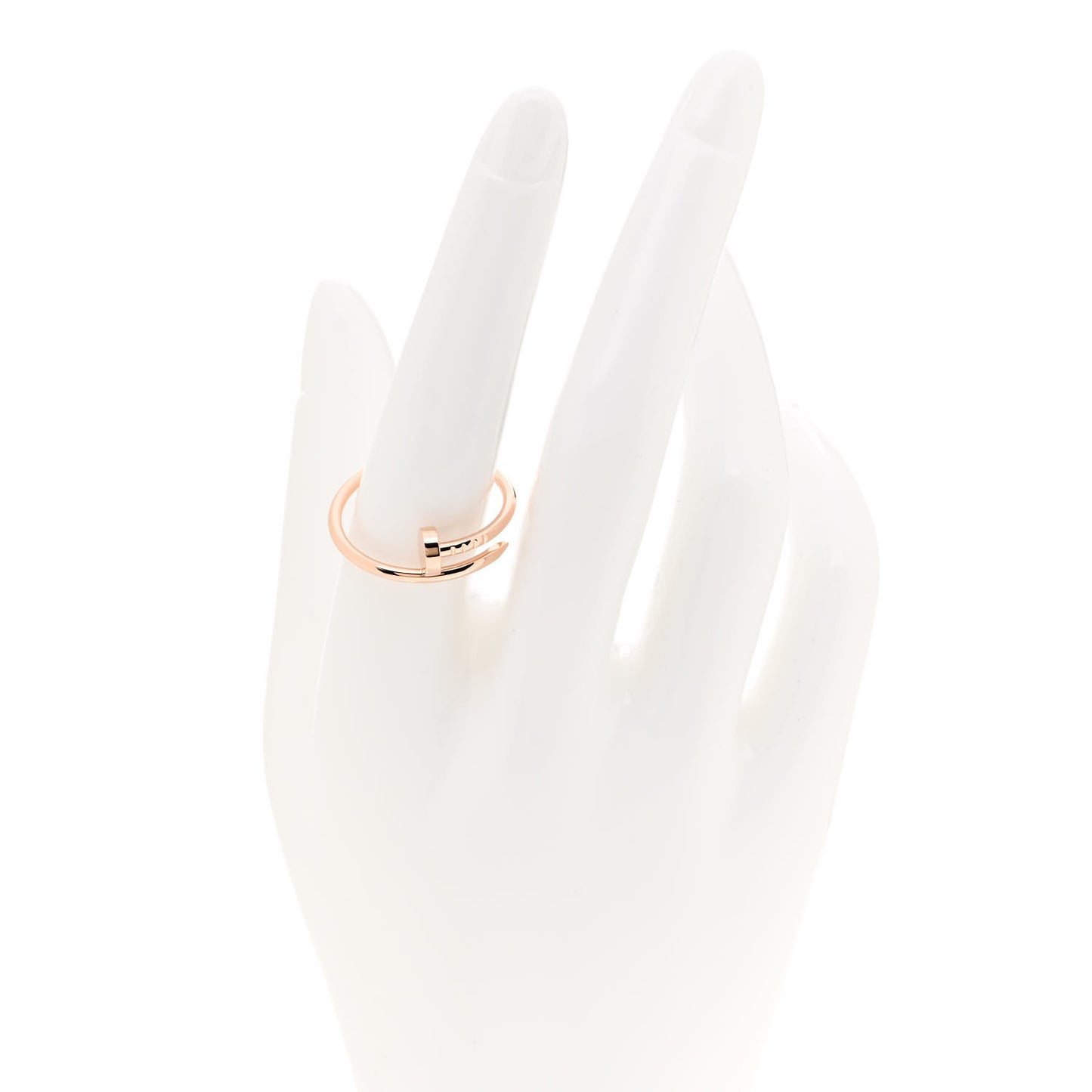 18K Pink Gold Small Juste Un Clou Ring 60 9