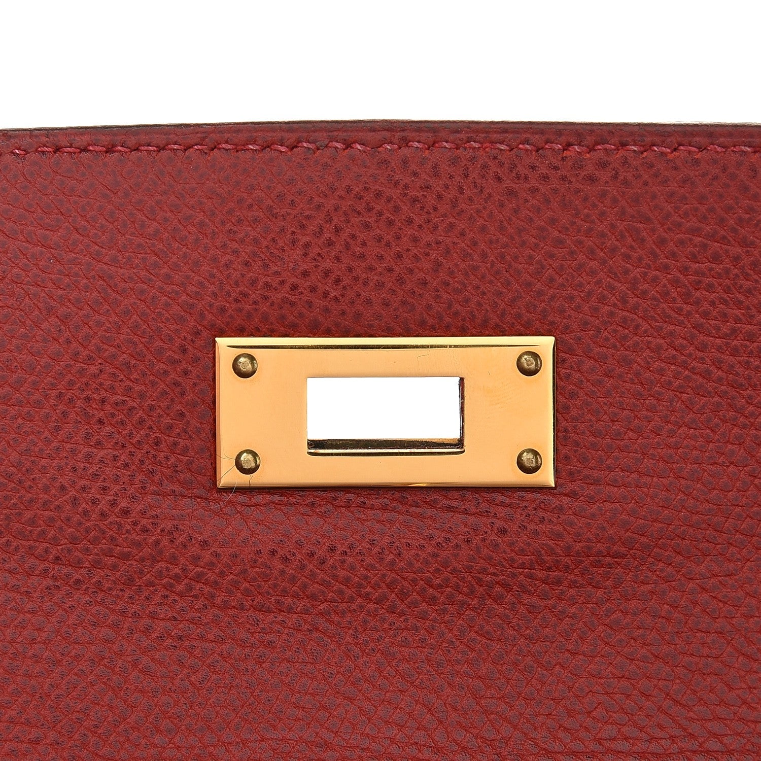 Hermes Epsom Kelly Sellier 28 Rouge 24 of 40