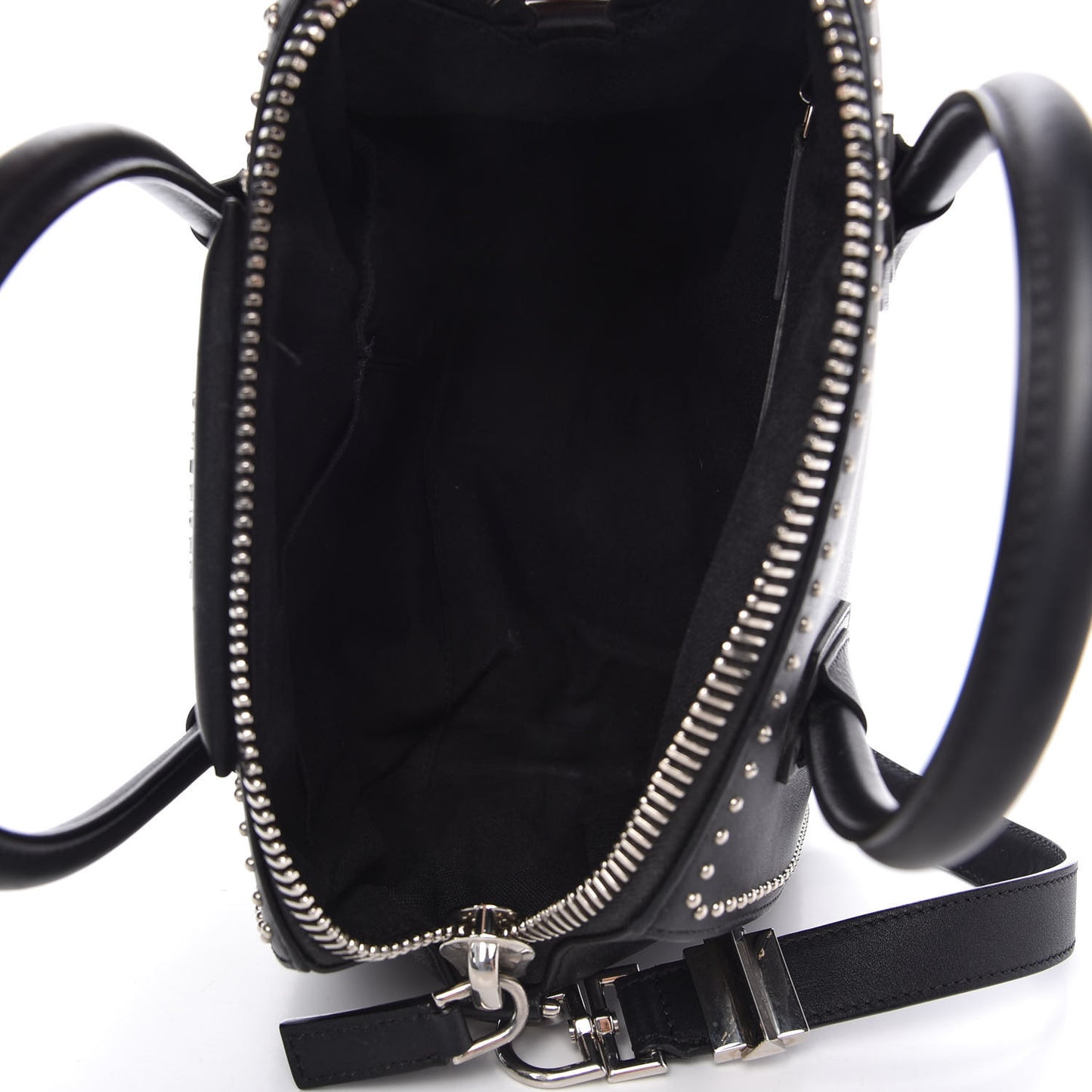 Calfskin Medium Studded Antigona Black