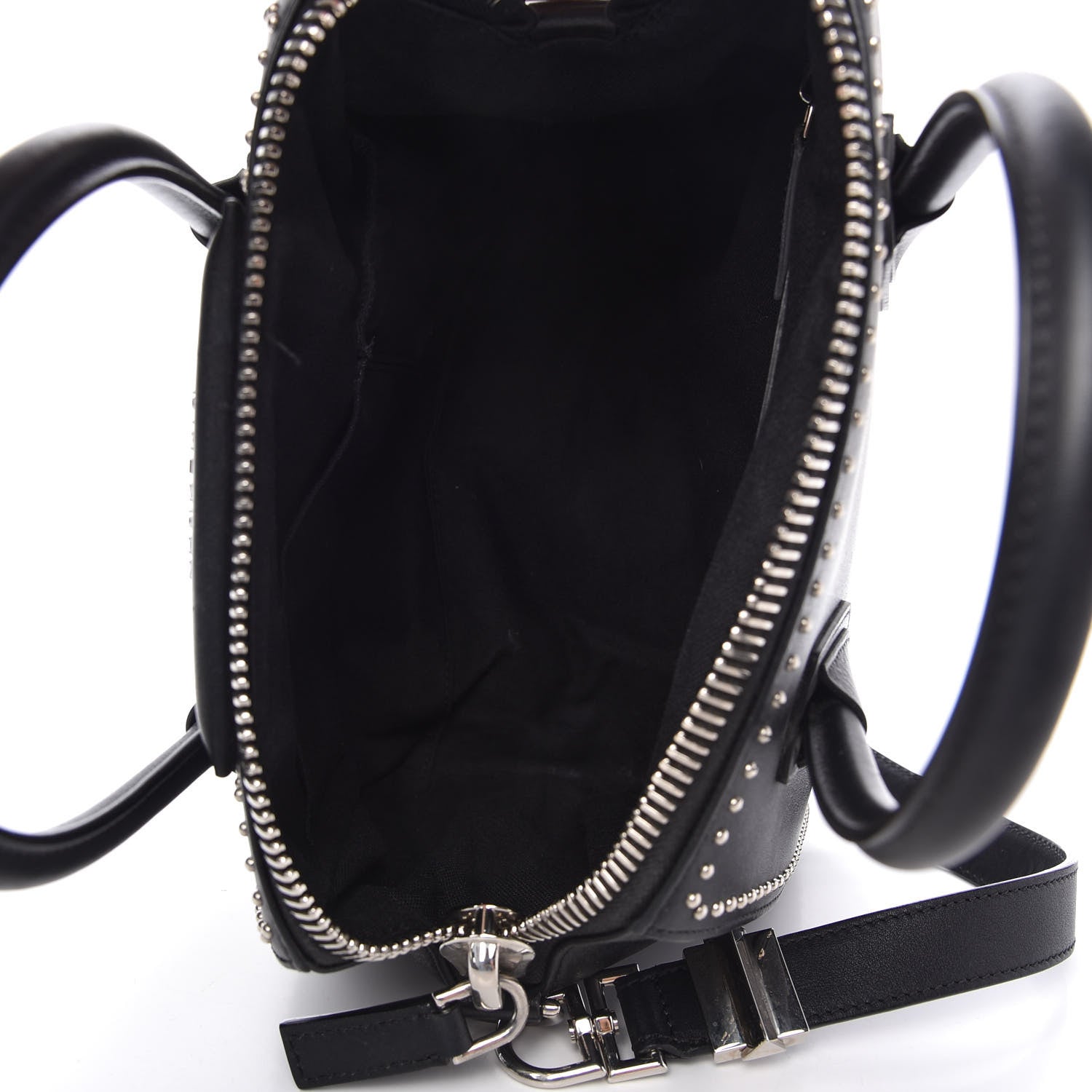 Givenchy Calfskin Medium Studded Antigona Black 5 of 10