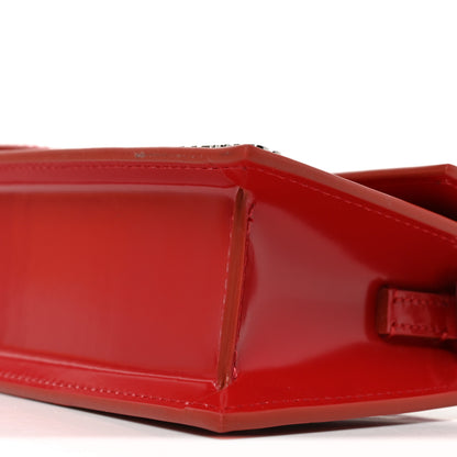 Jacquemus Glazed Calfskin Le Bambino Long Red 9 of 9