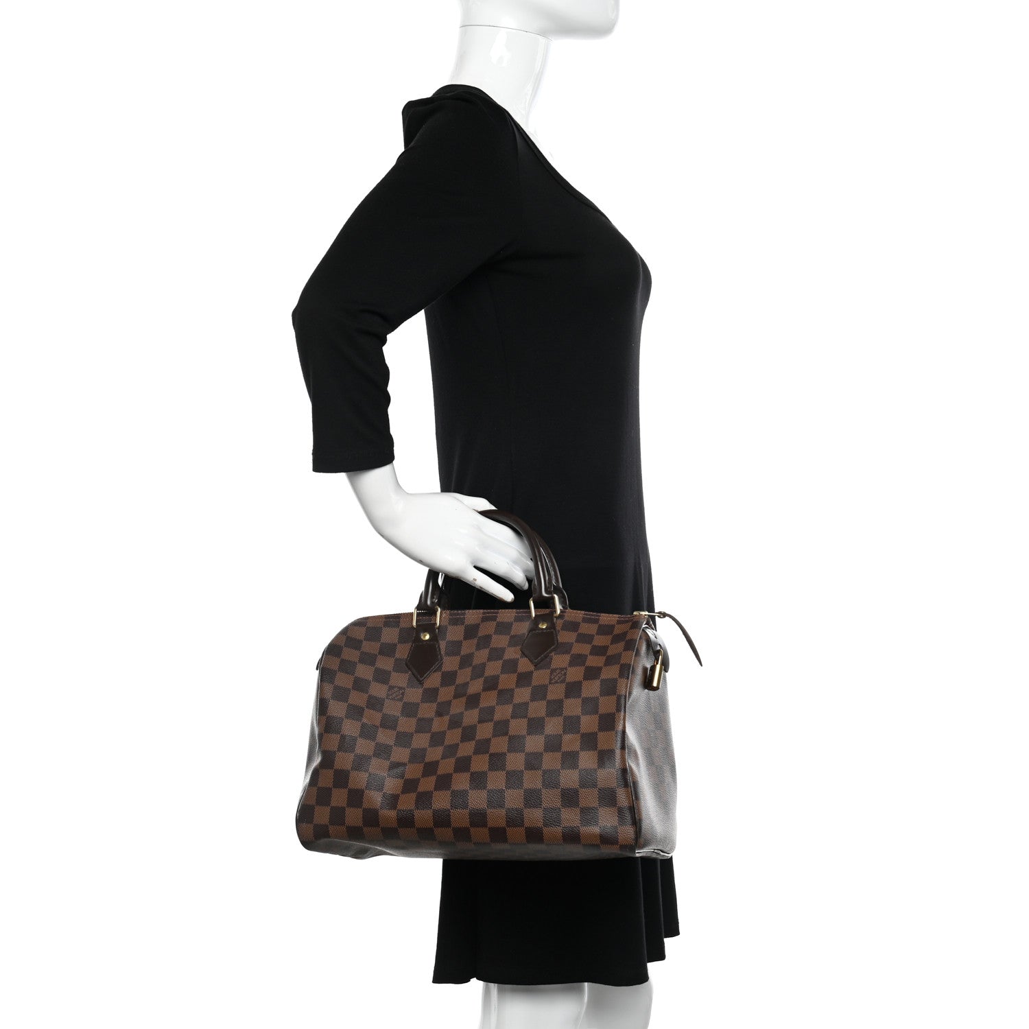 Louis Vuitton Damier Ebene Speedy 30 2 of 10