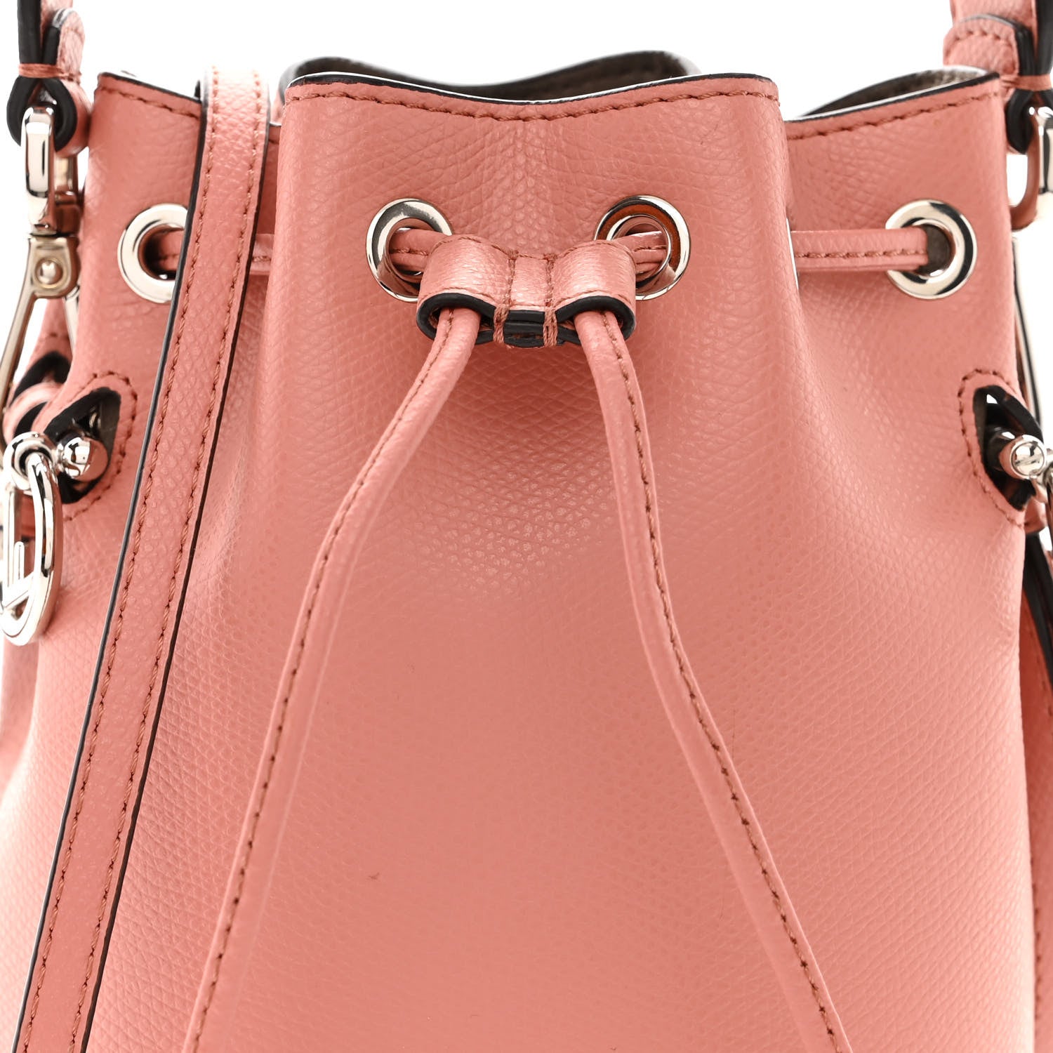 Fendi Vitello Cruise F is Fendi Mini Mon Tresor Bucket Bag Macaron 8 of 10