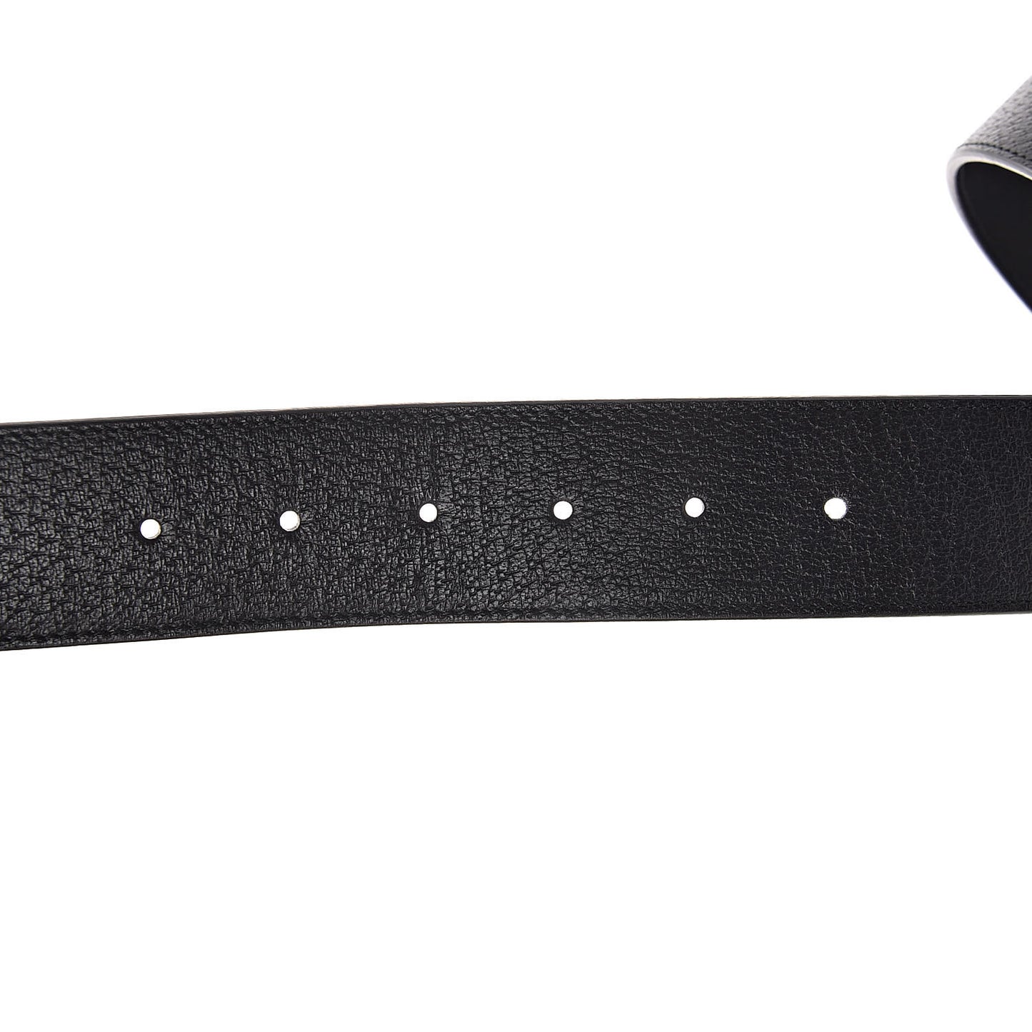 Textured Calfskin Double G 40mm Belt 90 36 Black