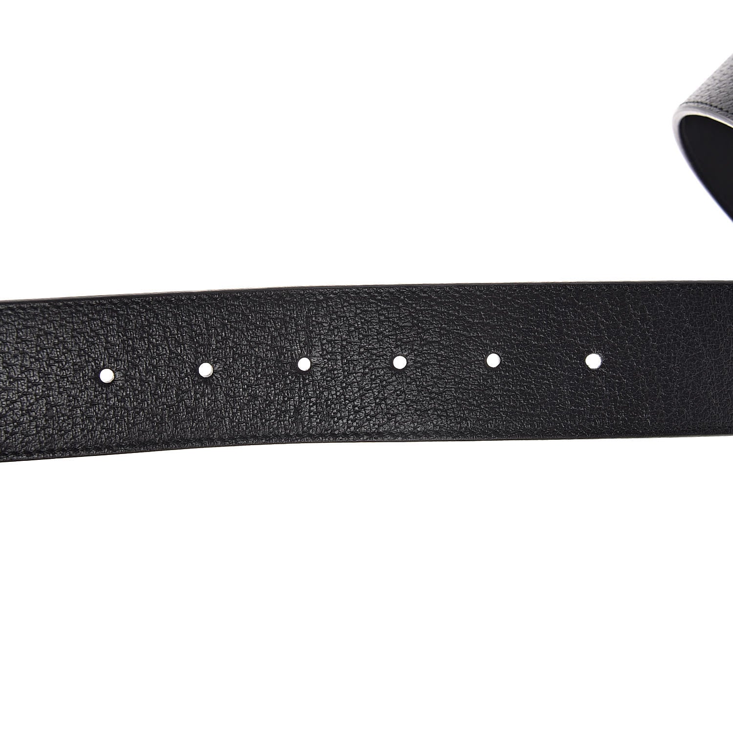 Gucci Textured Calfskin Double G 40mm Belt 90 36 Black 6 of 7