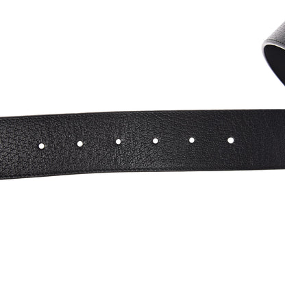 Gucci Textured Calfskin Double G 40mm Belt 90 36 Black 6 of 7