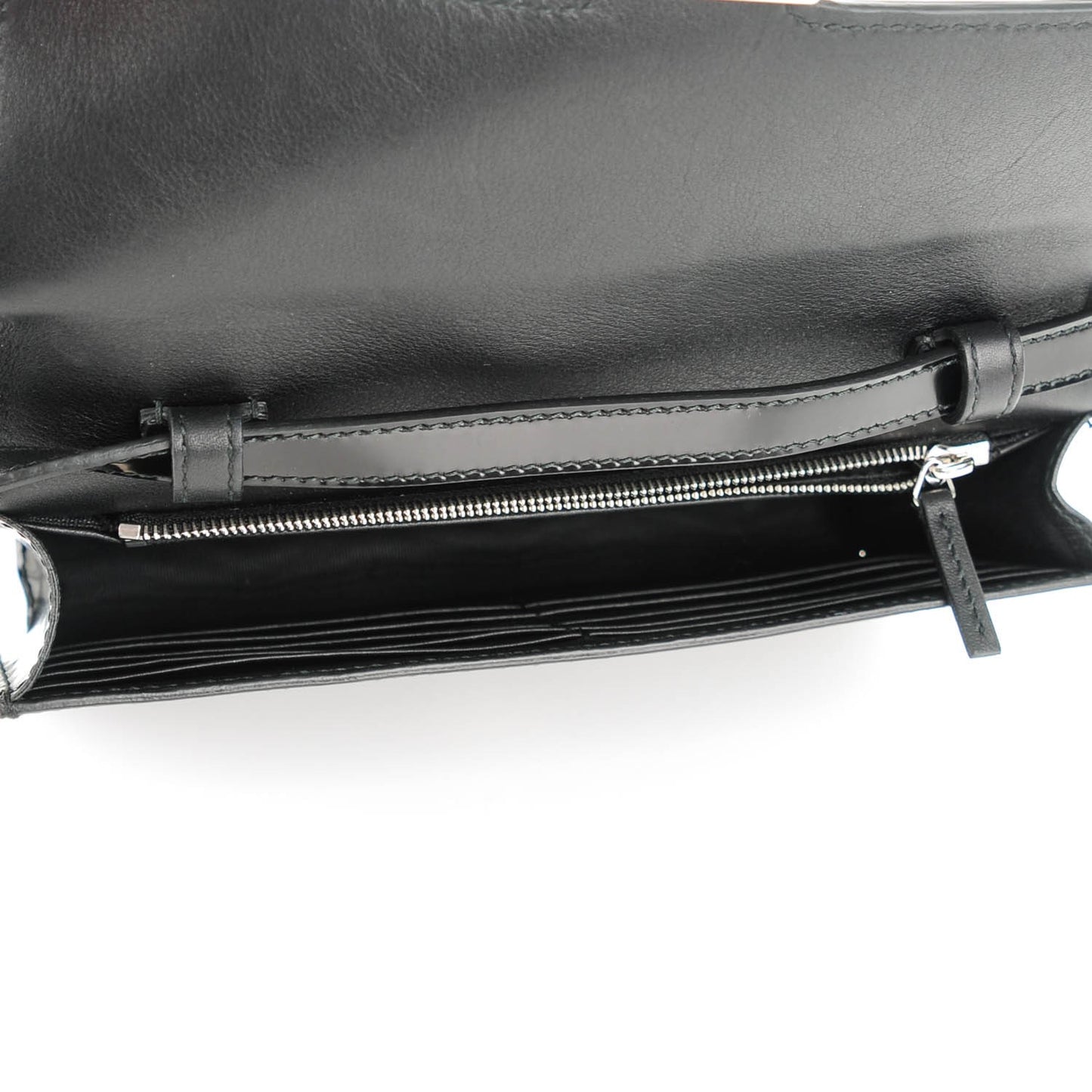 Shade Lux Calfskin Icon Wallet Black