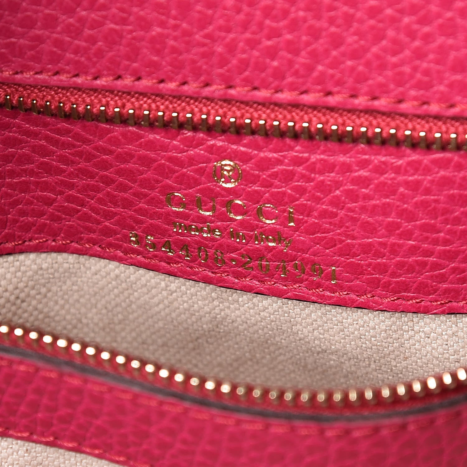 Gucci Dollar Calfskin Small Swing Tote Blossom 6 of 9
