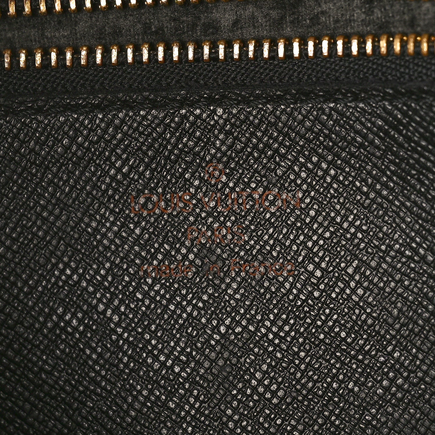 Louis Vuitton Epi Pochette Sellier Dragonne Clutch Black 6 of 9