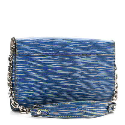 Louis Vuitton Epi Twist Chain Wallet Denim Light 3 of 11