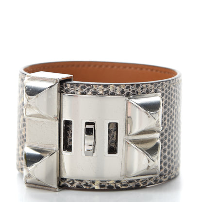 Hermes Lizard Collier De Chien CDC Bracelet L Ombre 3 of 8