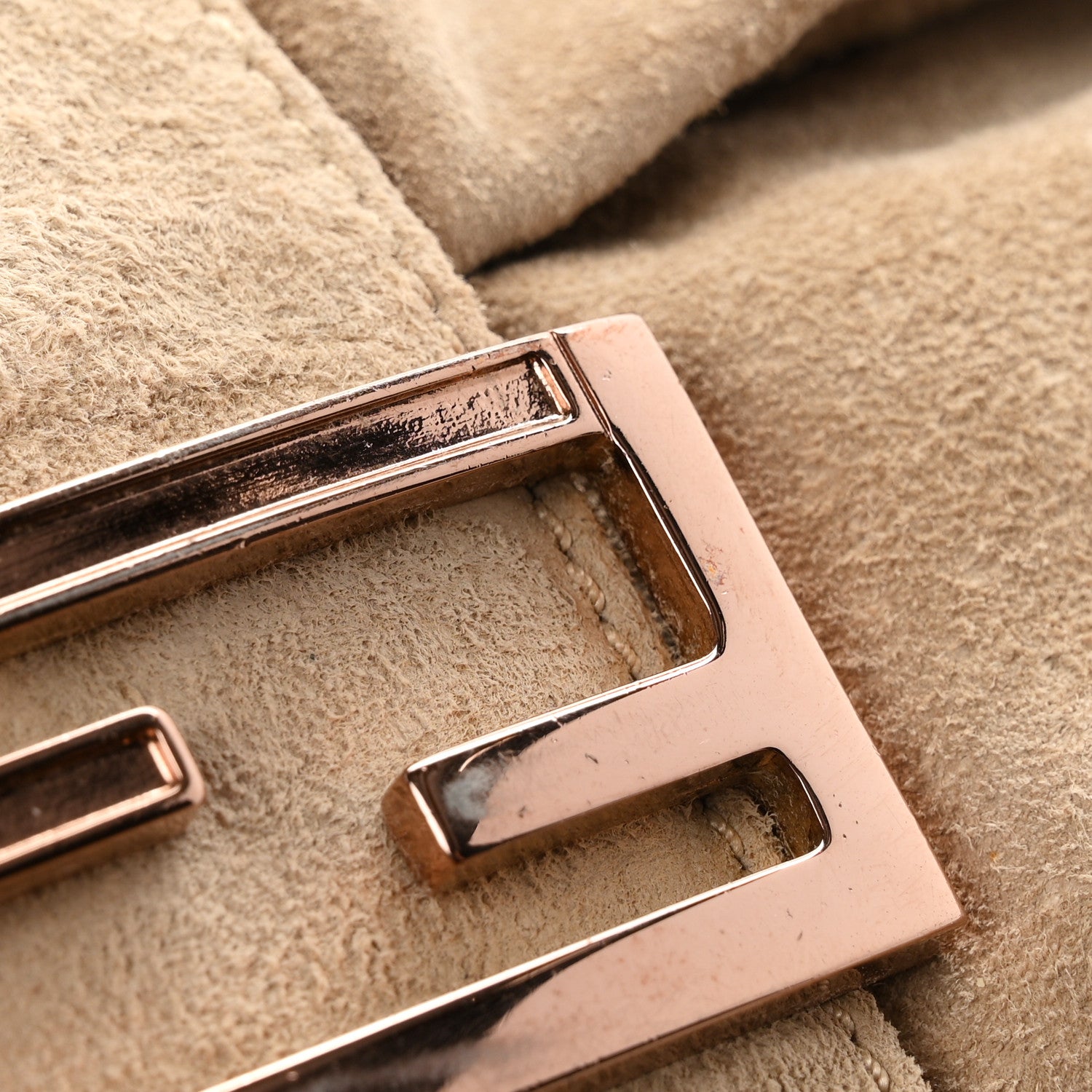 Fendi Suede Mama Baguette Beige 10 of 10