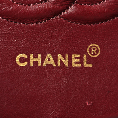 Chanel Lambskin Quilted Medium Double Flap Black 6 of 12