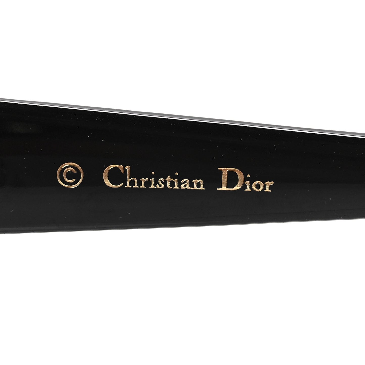 Acetate Lady Dior Studs Sunglasses Black