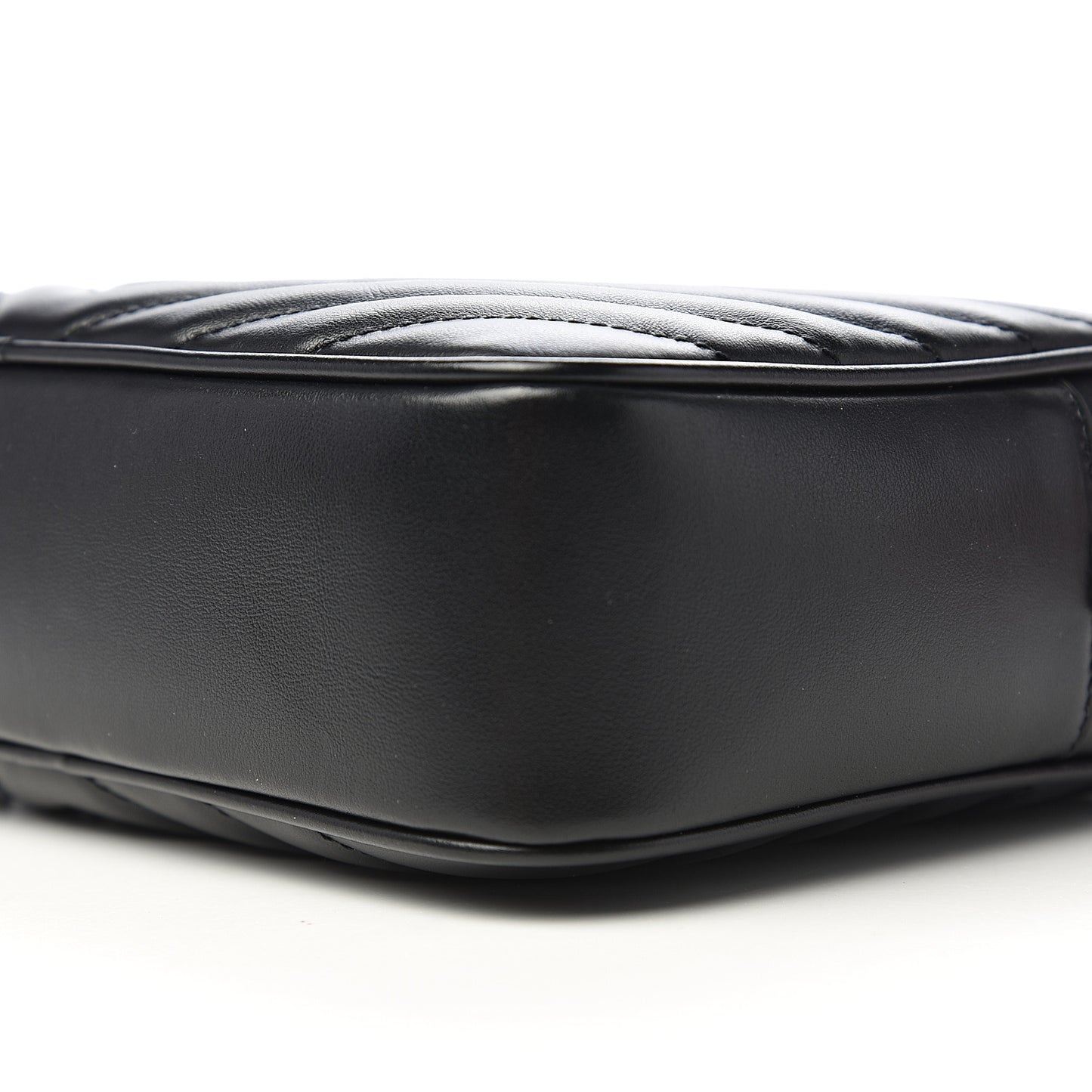 Calfskin Matelasse Monogram Lou Camera Bag Black