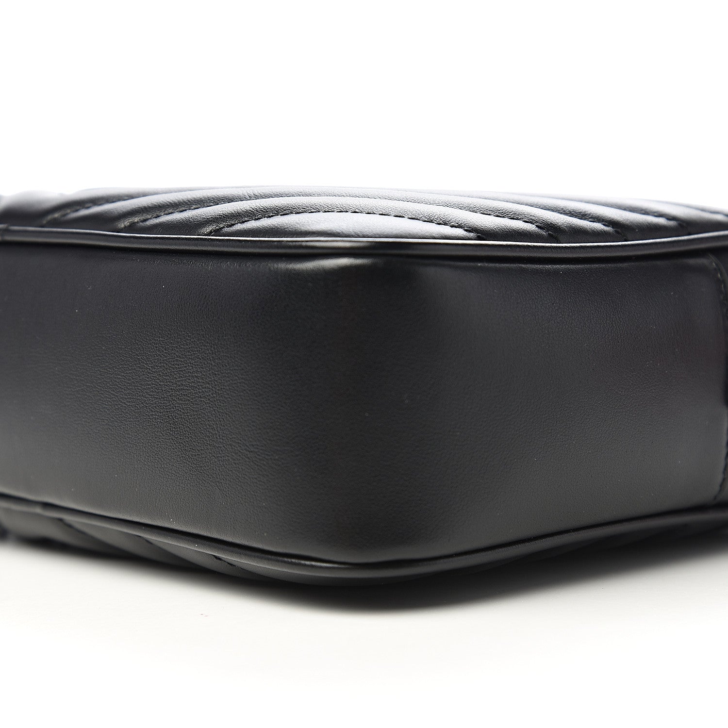 Saint Laurent Calfskin Matelasse Monogram Lou Camera Bag Black 7 of 8