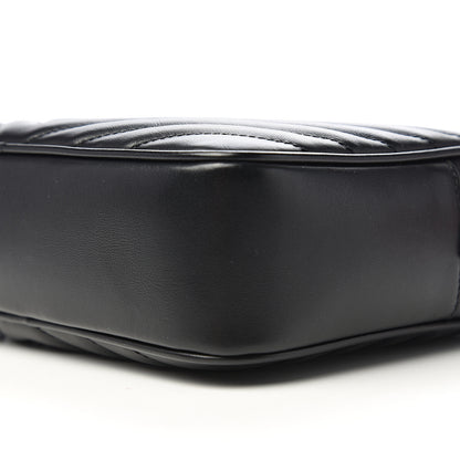 Saint Laurent Calfskin Matelasse Monogram Lou Camera Bag Black 7 of 8