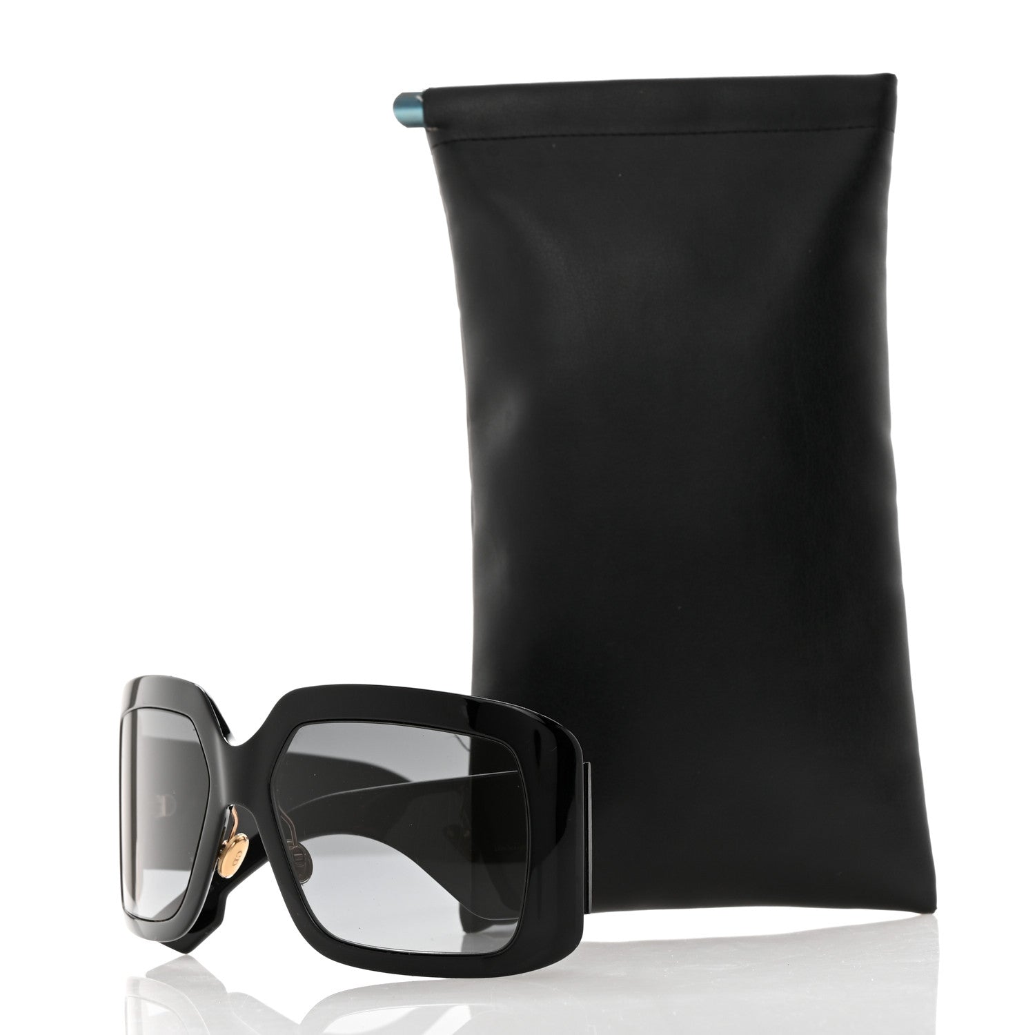 Christian Dior Acetate DiorSo Light 2 Shield Sunglasses Black 8 of 8