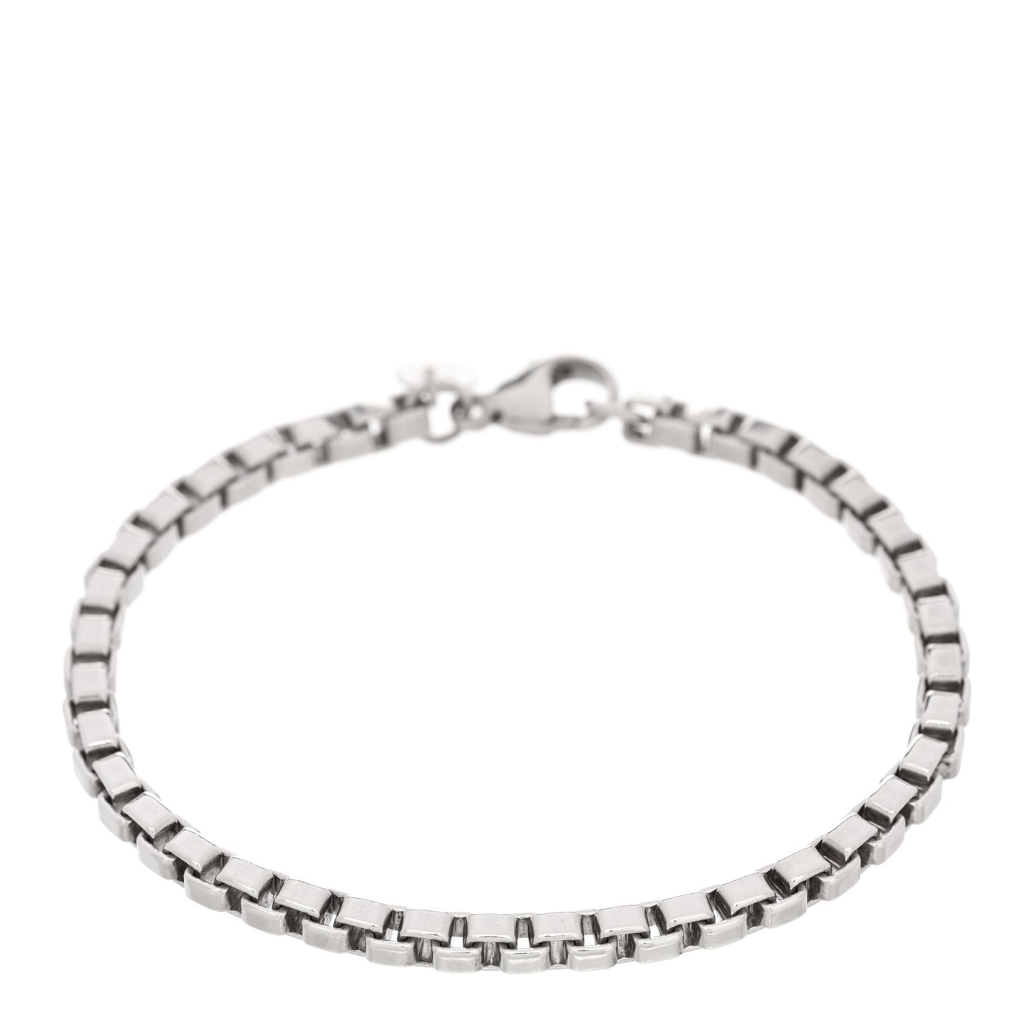 Sterling Silver 4mm Venetian Link Bracelet